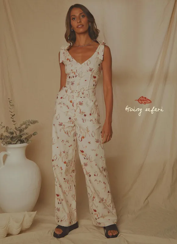 Isola Linen Pants - Safari sold by Peppermayo