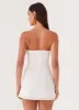 Carlotta Mini Dress - White sold by Peppermayo