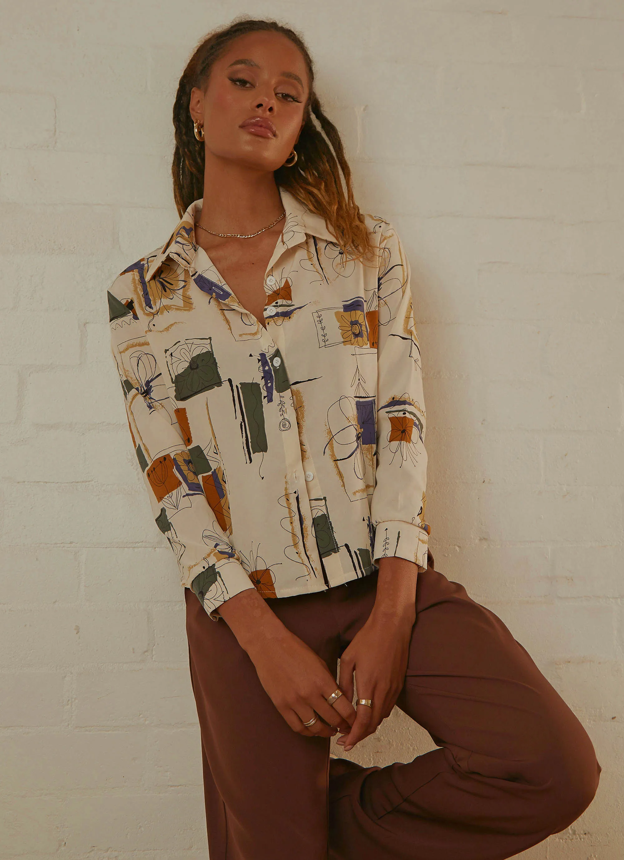 Prague Shirt - Multi Print sold by Peppermayo product image thumbnail 2