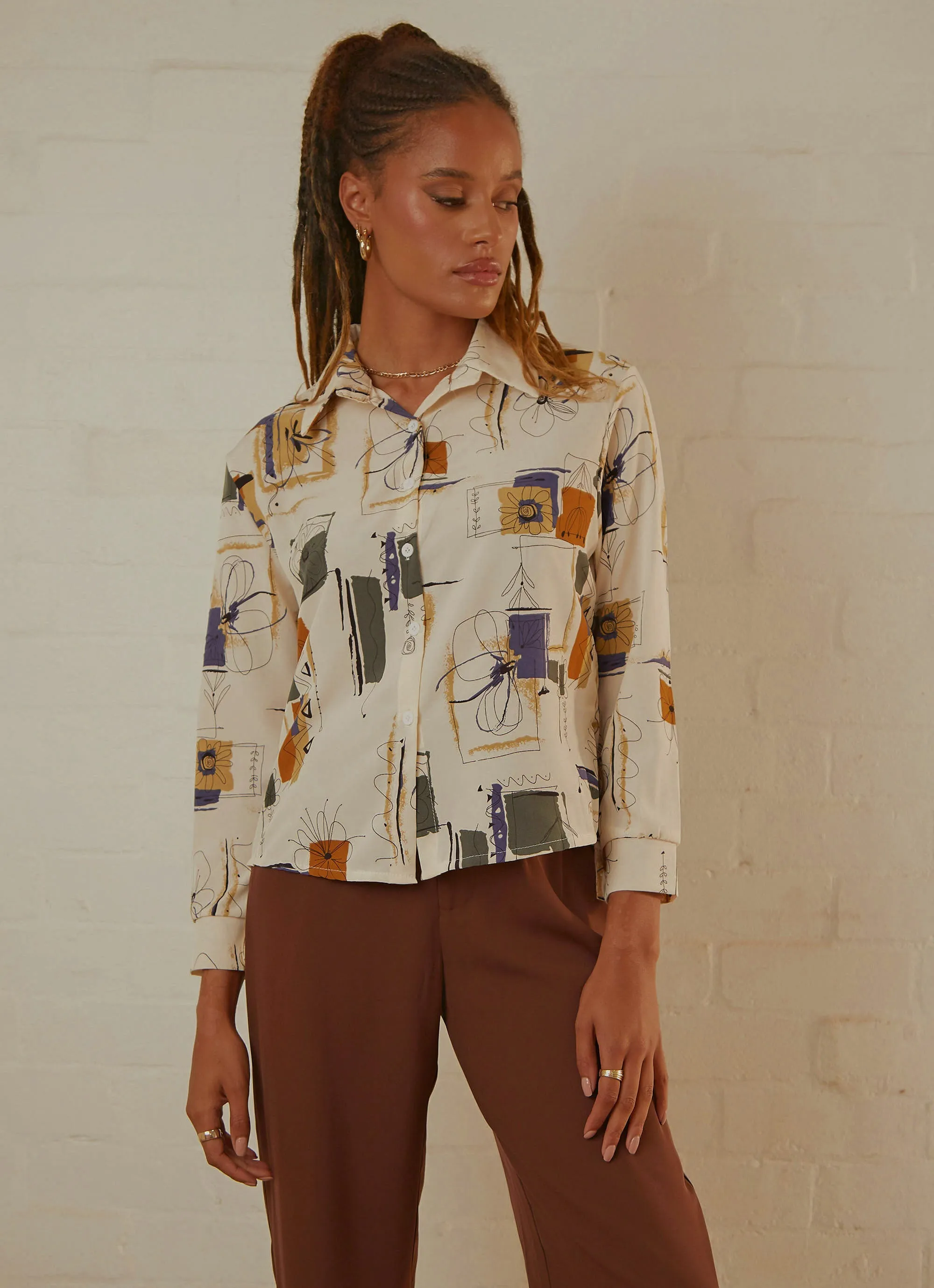 Prague Shirt - Multi Print sold by Peppermayo product image thumbnail 3