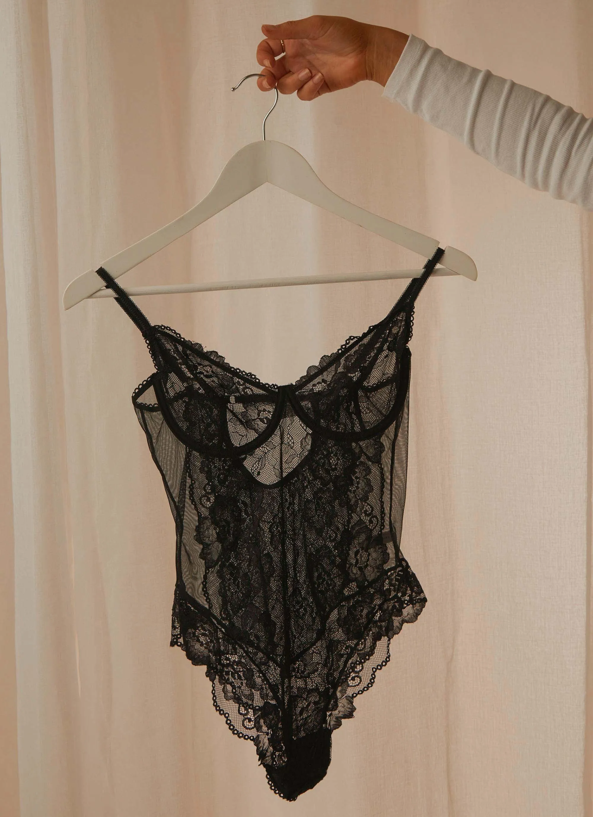 Elodie Bodysuit - Black sold by Peppermayo product image thumbnail 2