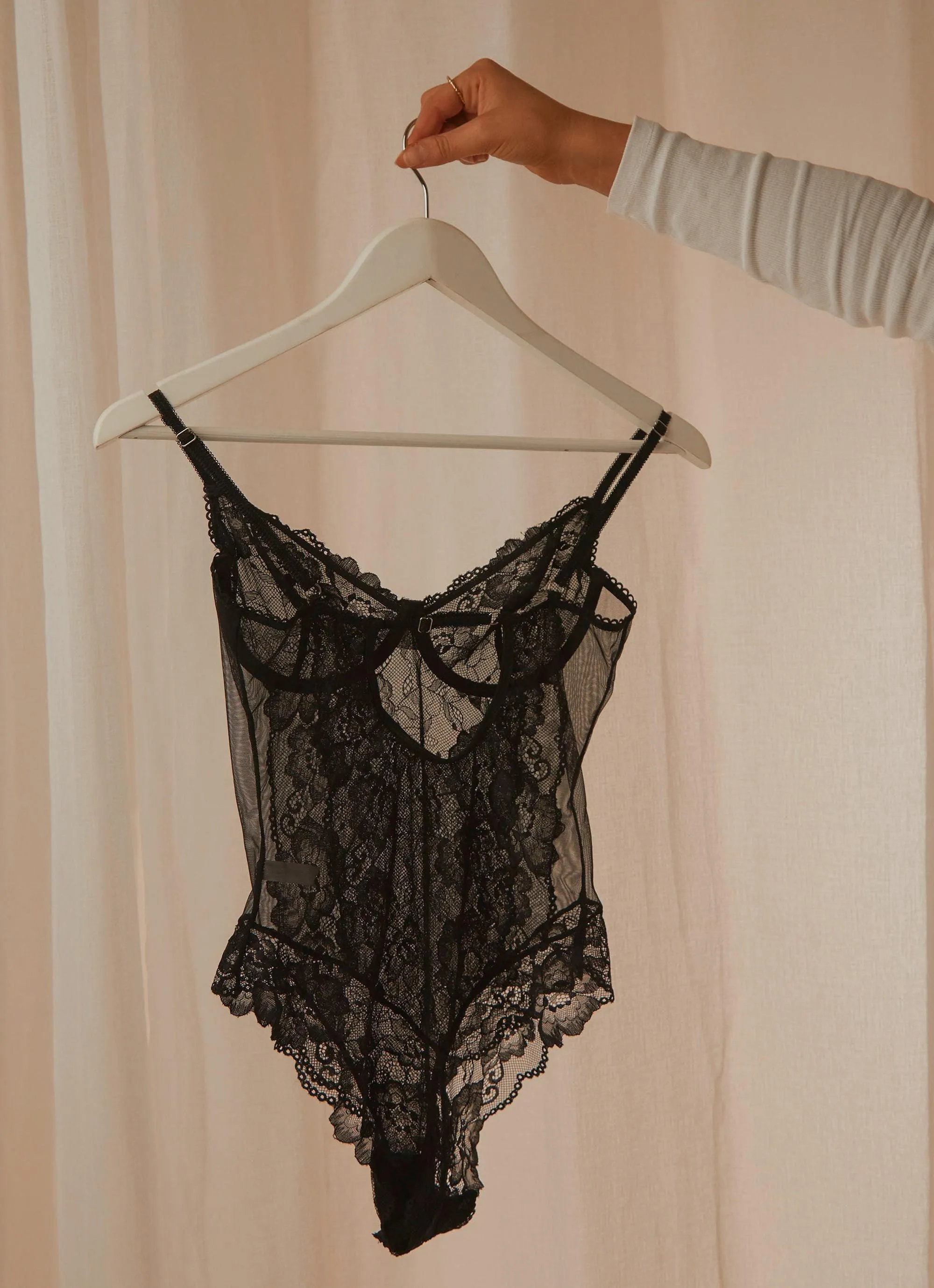 Elodie Bodysuit - Black sold by Peppermayo product image thumbnail 5