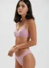 Lolly Hemp Bralette - Smokey Pink sold by Peppermayo