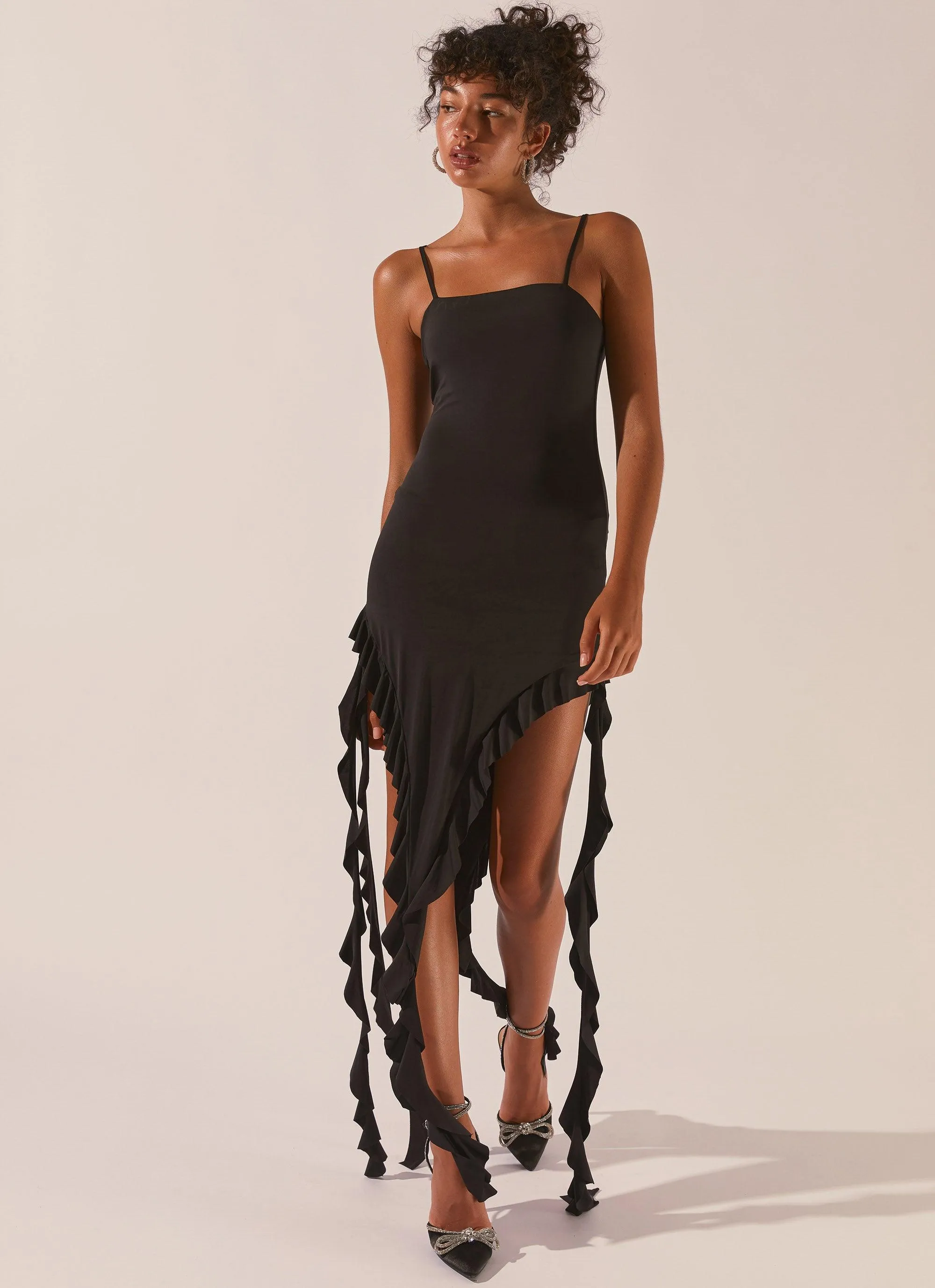 Last Night Mini Dress - Onyx sold by Peppermayo product image thumbnail 2