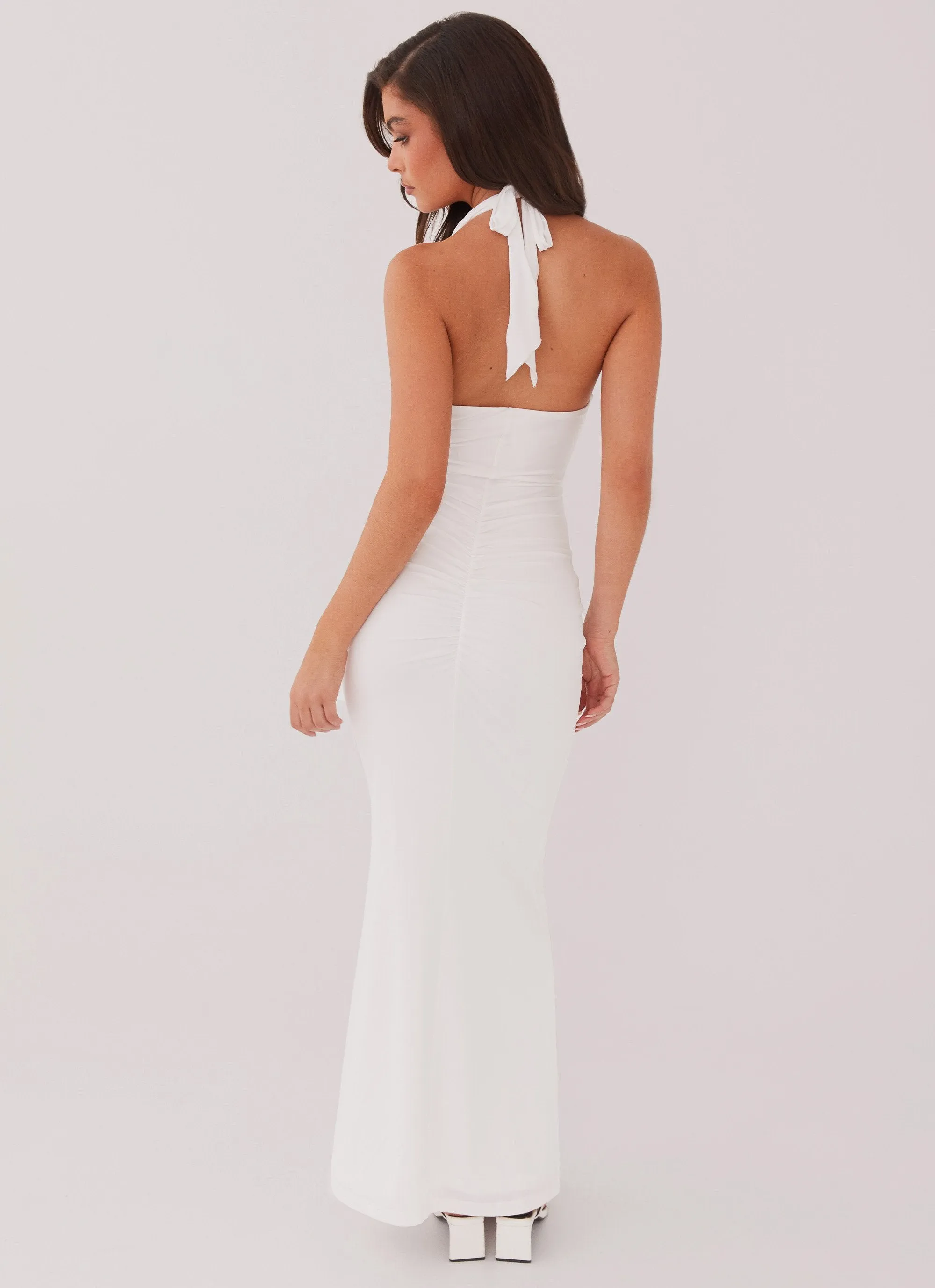 Allanna Frill Maxi Dress - White sold by Peppermayo product image thumbnail 3