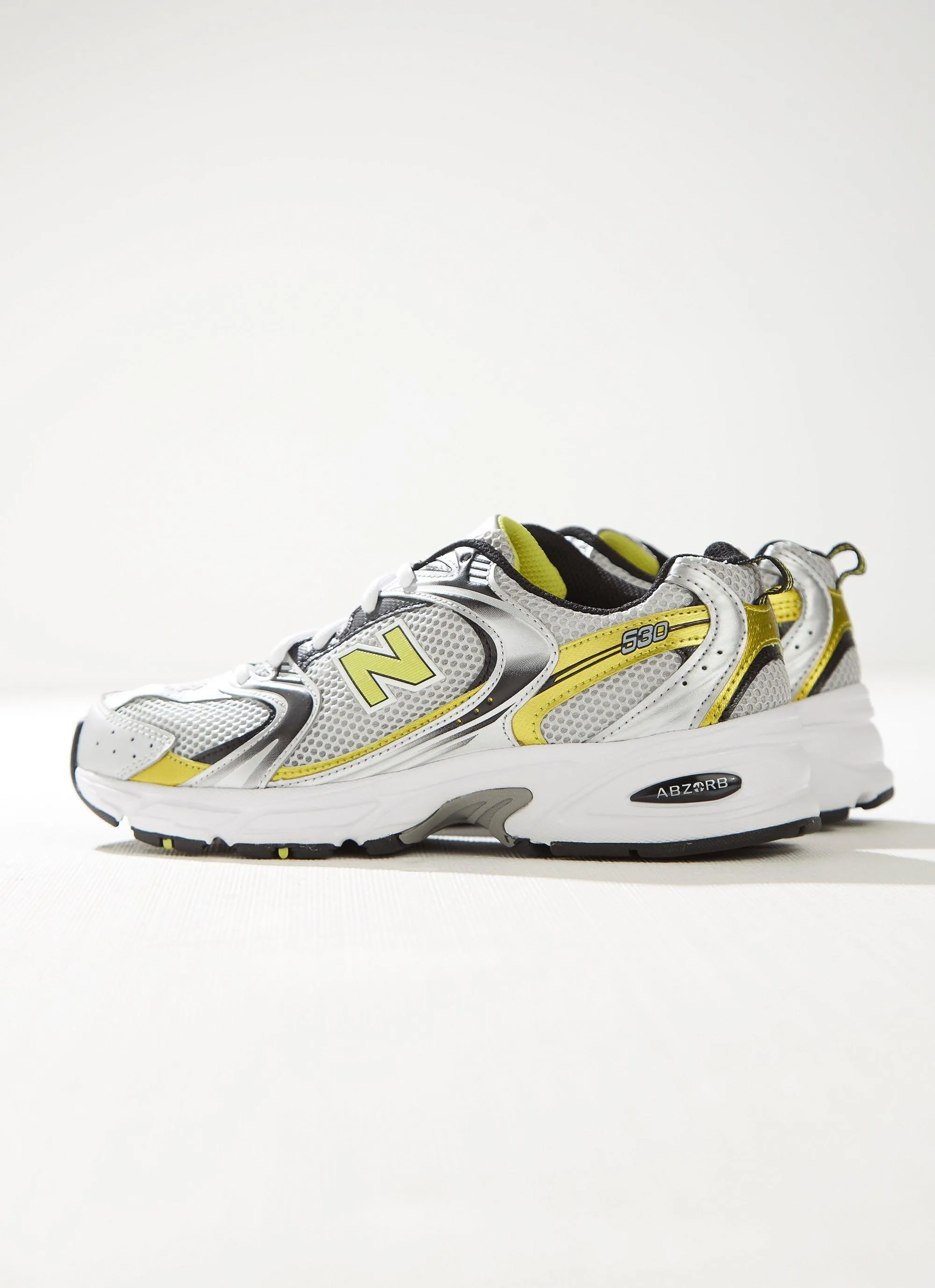 530 Sneaker - Retro Silver Yellow sold by Peppermayo product image thumbnail 3
