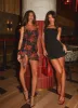 Love You Mesh Mini Dress - Midnight Rosa sold by Peppermayo