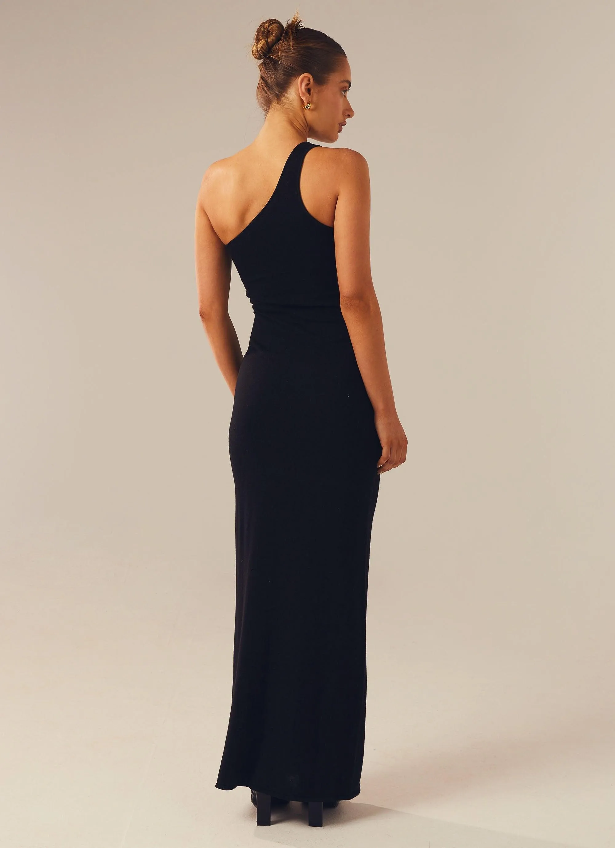 Twin Flame Knit Maxi Dress - Black sold by Peppermayo product image thumbnail 4