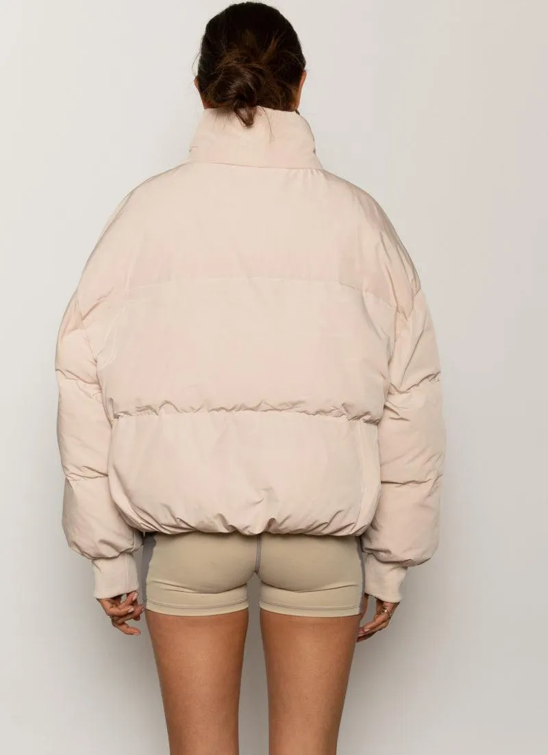 The Slopes Puffer Jacket - Beige sold by Peppermayo product image thumbnail 5