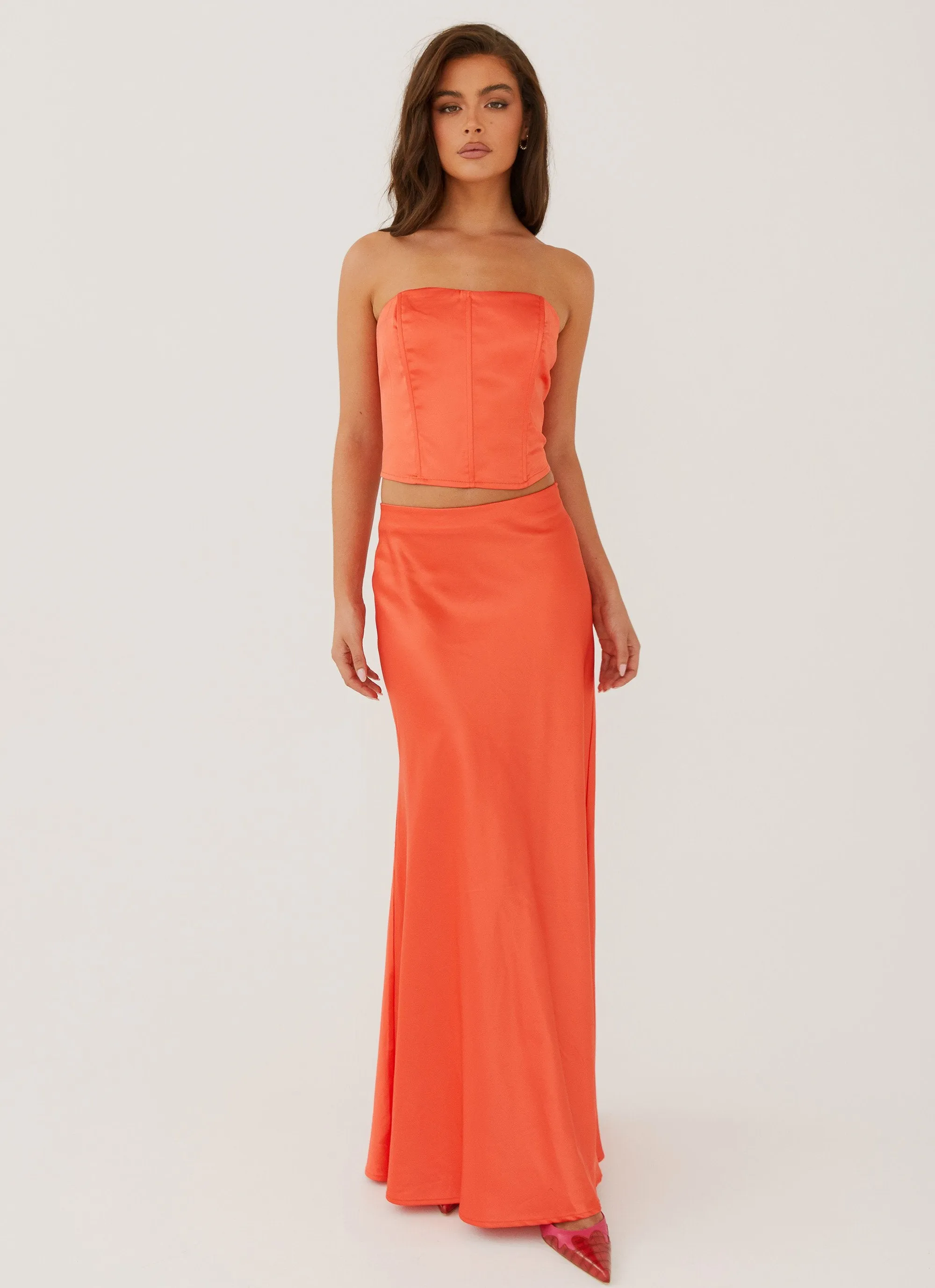 Loved By You Bustier Top - Papaya sold by Peppermayo product image thumbnail 4