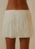 Field Dreams Mini Skirt - White Broderie sold by Peppermayo