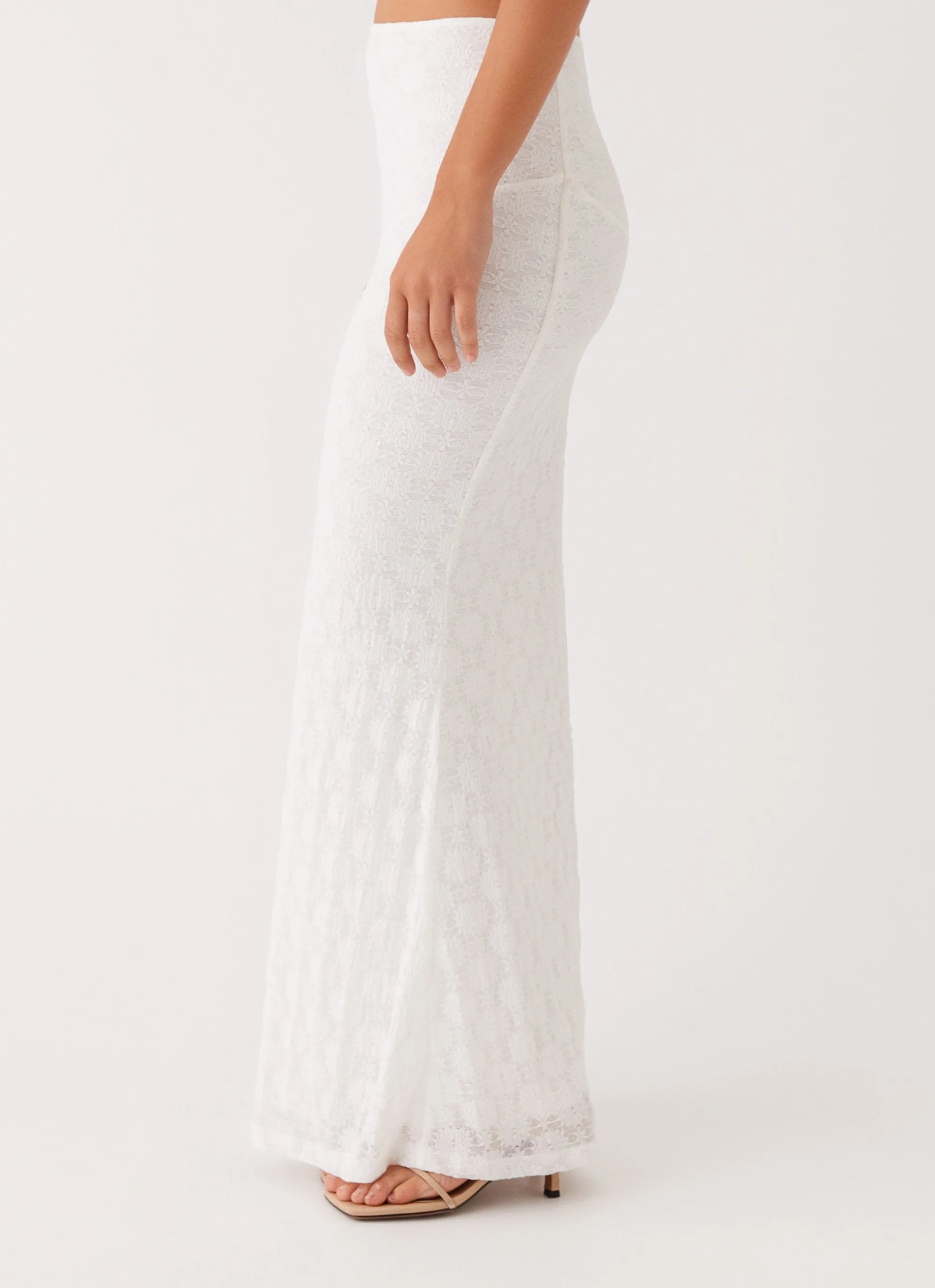 Issey Maxi Skirt - White sold by Peppermayo product image thumbnail 3