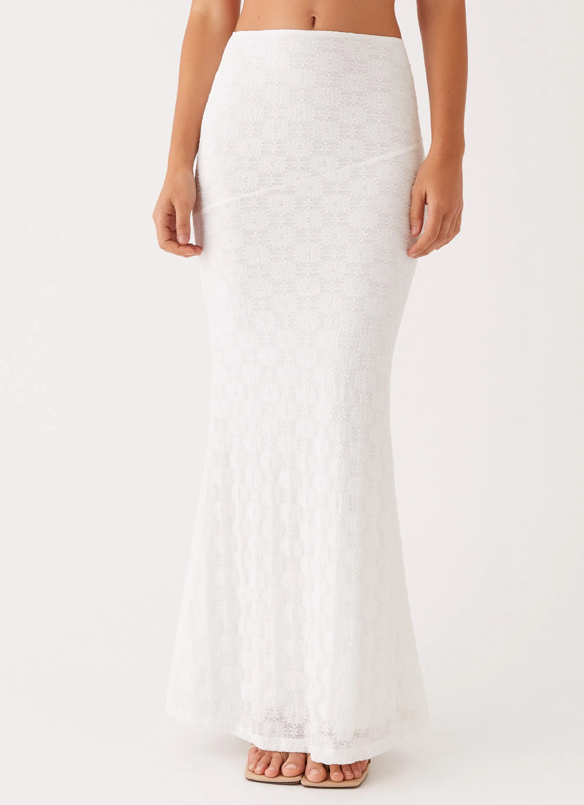 Issey Maxi Skirt - White sold by Peppermayo product image thumbnail 5