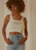 Coke 1971 Unity Crop Tank - Vintage White sold by Peppermayo