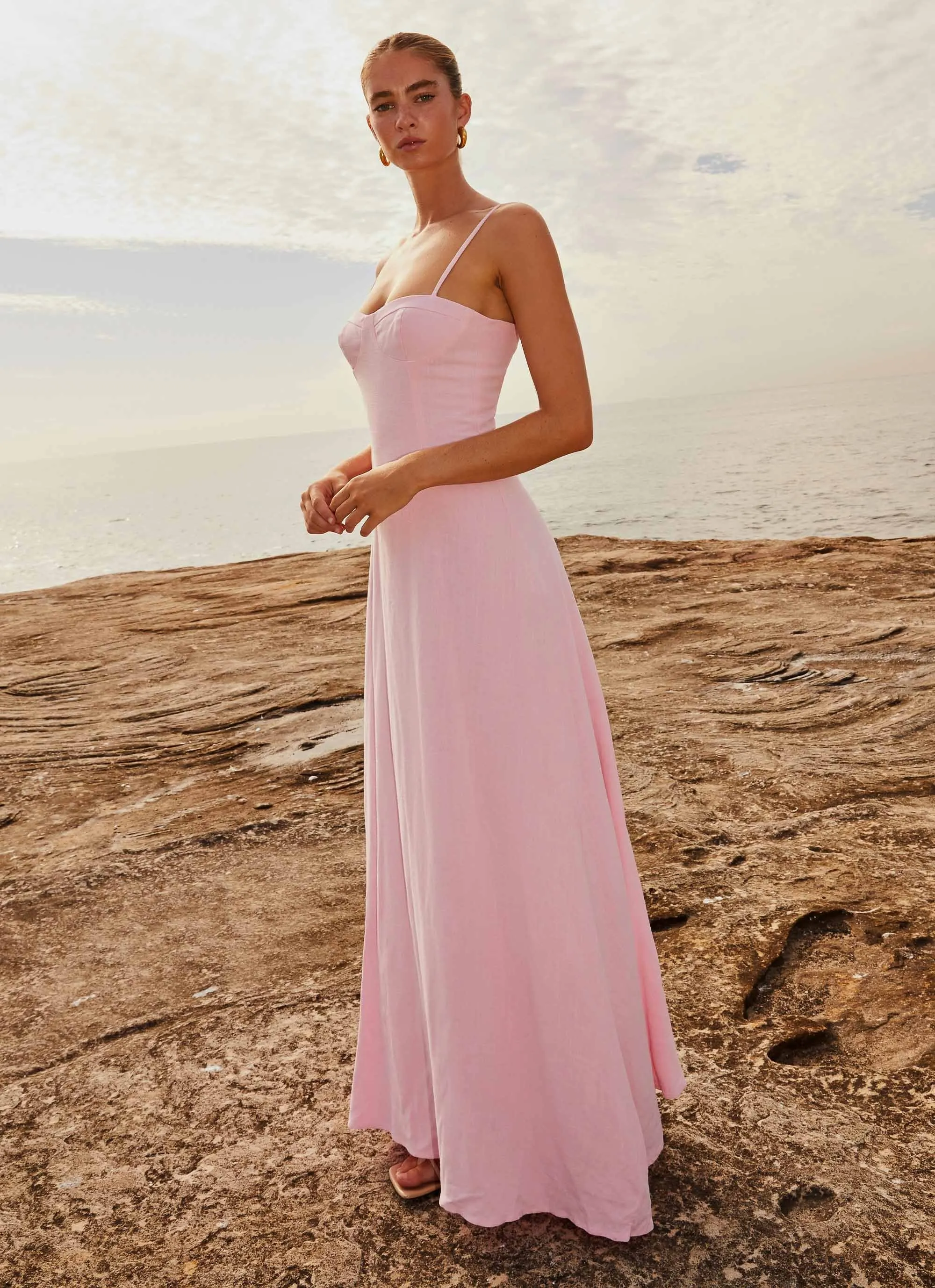 パーティードレス Angelina Botanic Silk Maxi Dress Nicole Miller Angelina Botanic Silk Maxi Dress - Runway Catalog