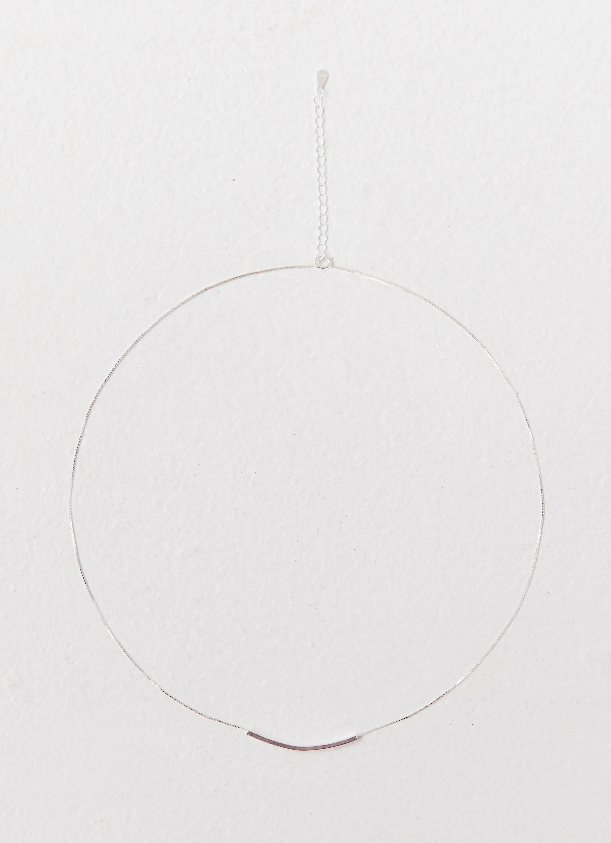 Simplicity Chain Necklace - Silver sold by Peppermayo product image thumbnail 4