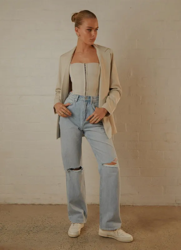 Bella Baggy Jean - Delirium Decon sold by Peppermayo