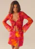 Best Part Mini Skirt - Floral Sun sold by Peppermayo