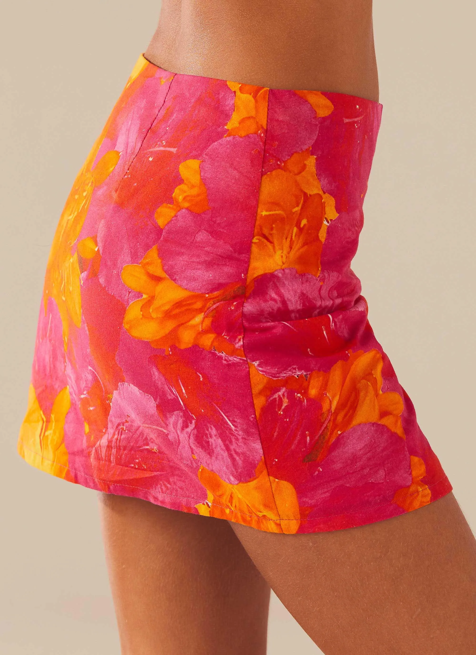 Best Part Mini Skirt - Floral Sun sold by Peppermayo product image thumbnail 4