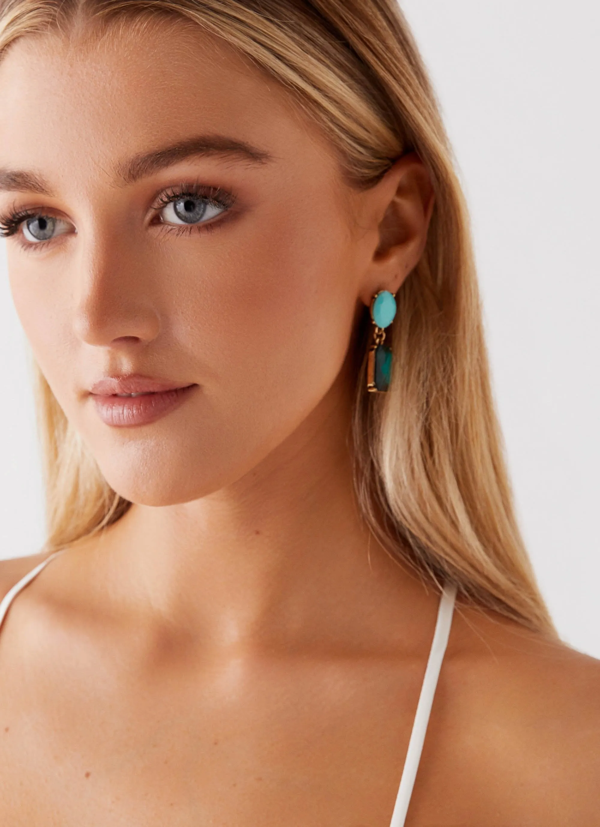 Under The Moonlight Earrings - Green sold by Peppermayo product image thumbnail 4