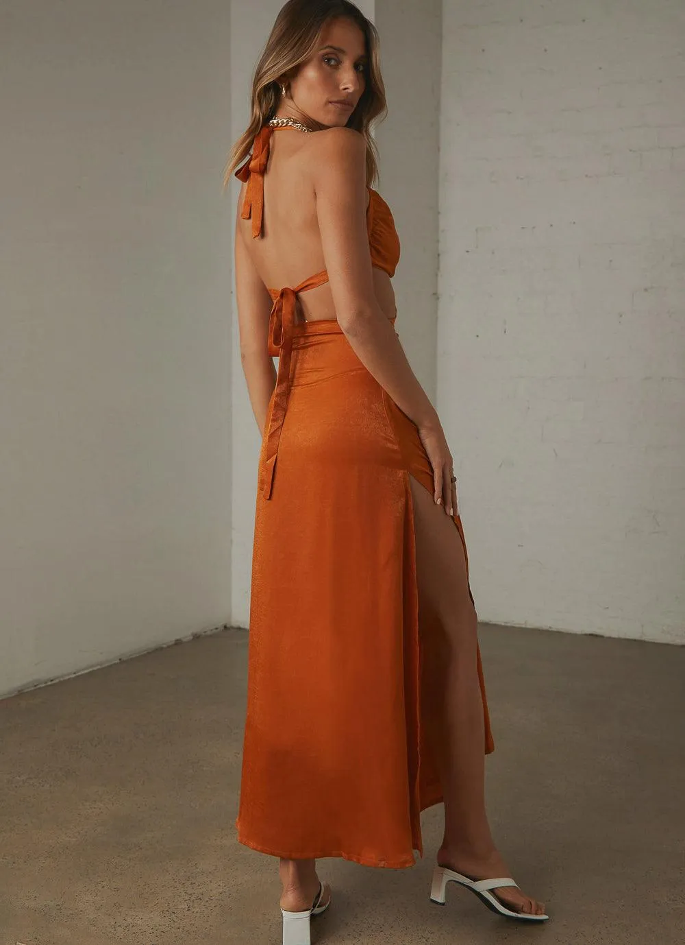 Palas Maxi Dress - Rust sold by Peppermayo product image thumbnail 5
