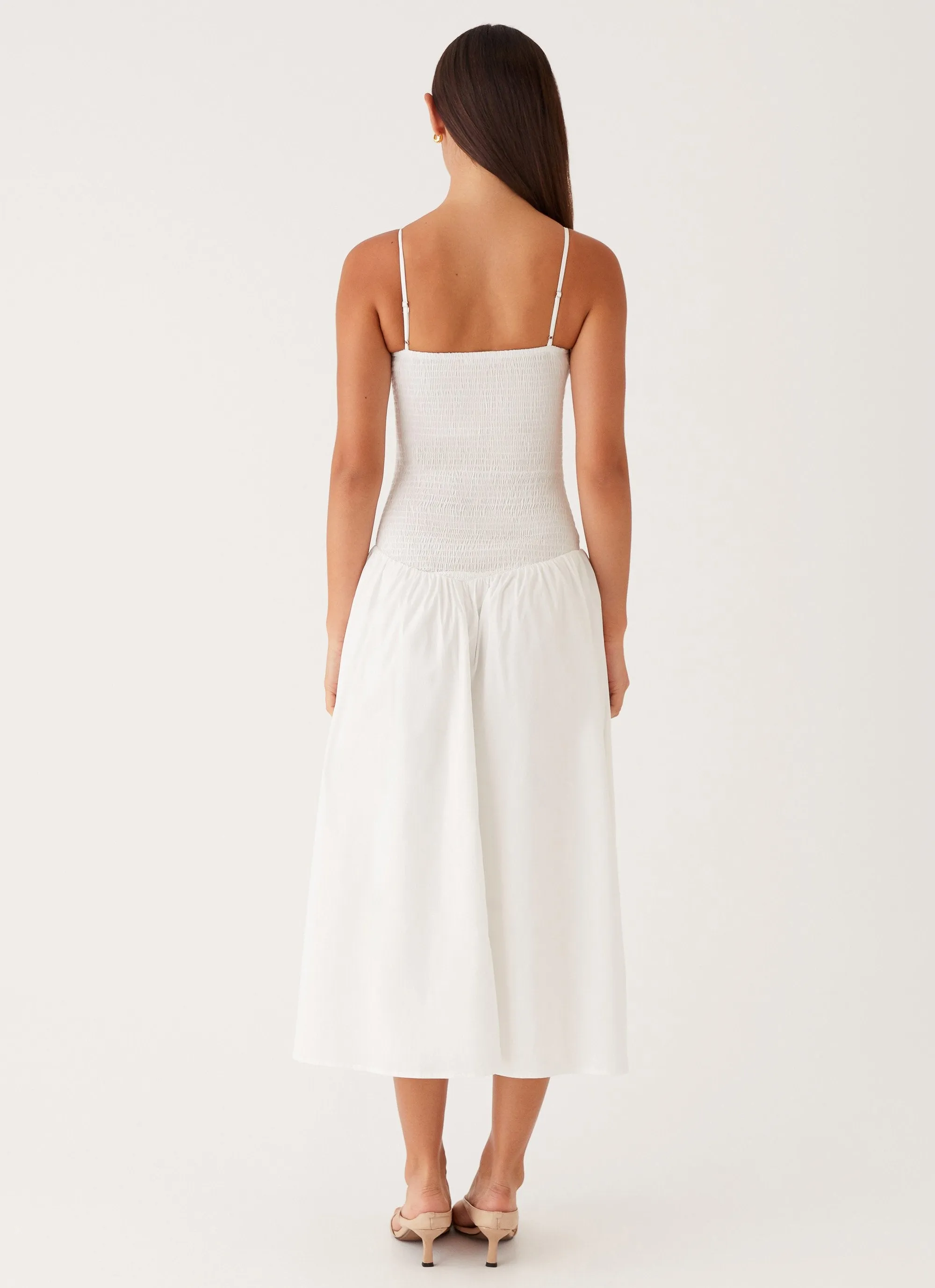 Natalyi Midi Dress - White sold by Peppermayo product image thumbnail 5