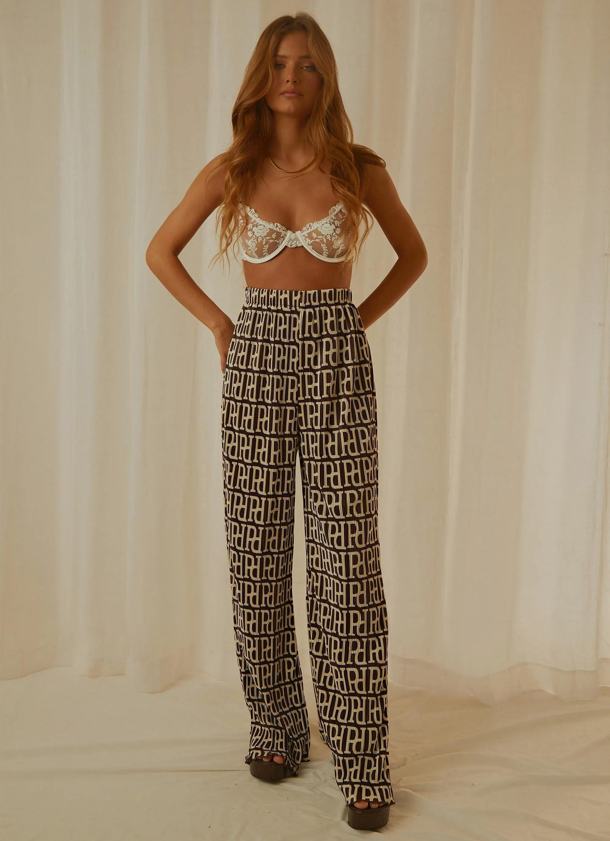 90s Muse Pants - Logo Mania sold by Peppermayo product image thumbnail 2