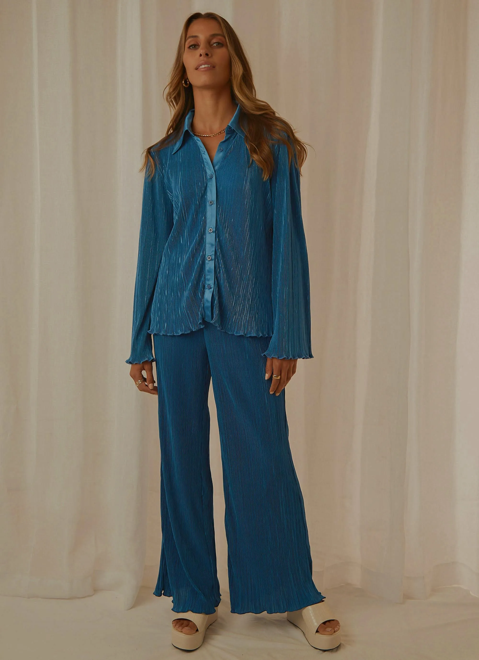 Change of Pace Shirt - Cobalt sold by Peppermayo product image thumbnail 2