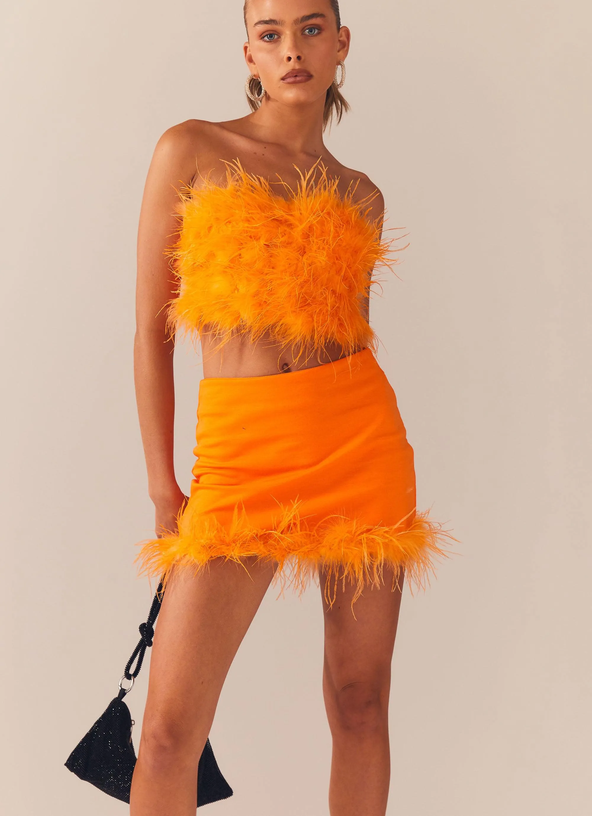 Lucia In Love Skirt - Tangerine sold by Peppermayo product image thumbnail 2