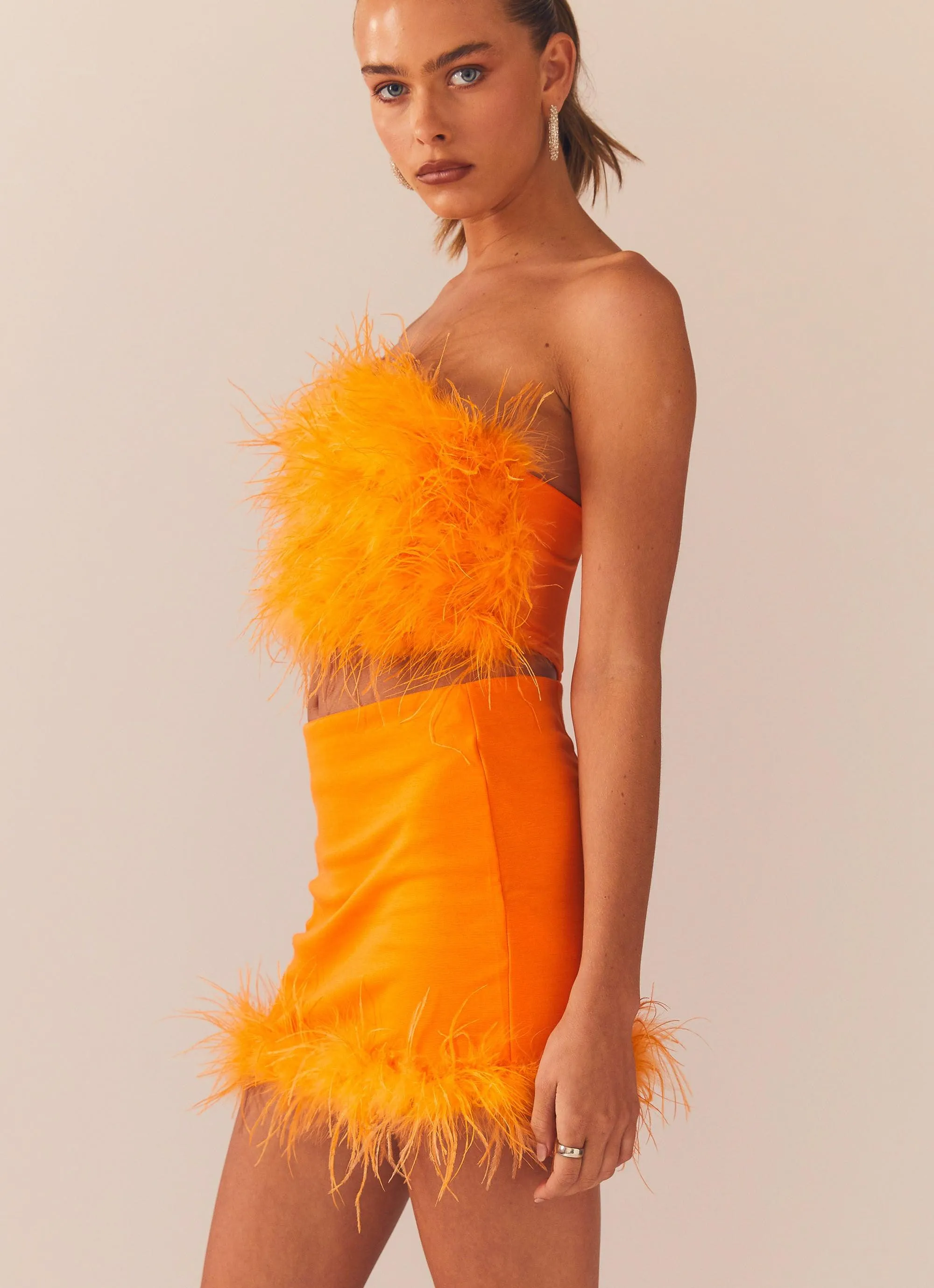 Lucia In Love Skirt - Tangerine sold by Peppermayo product image thumbnail 5