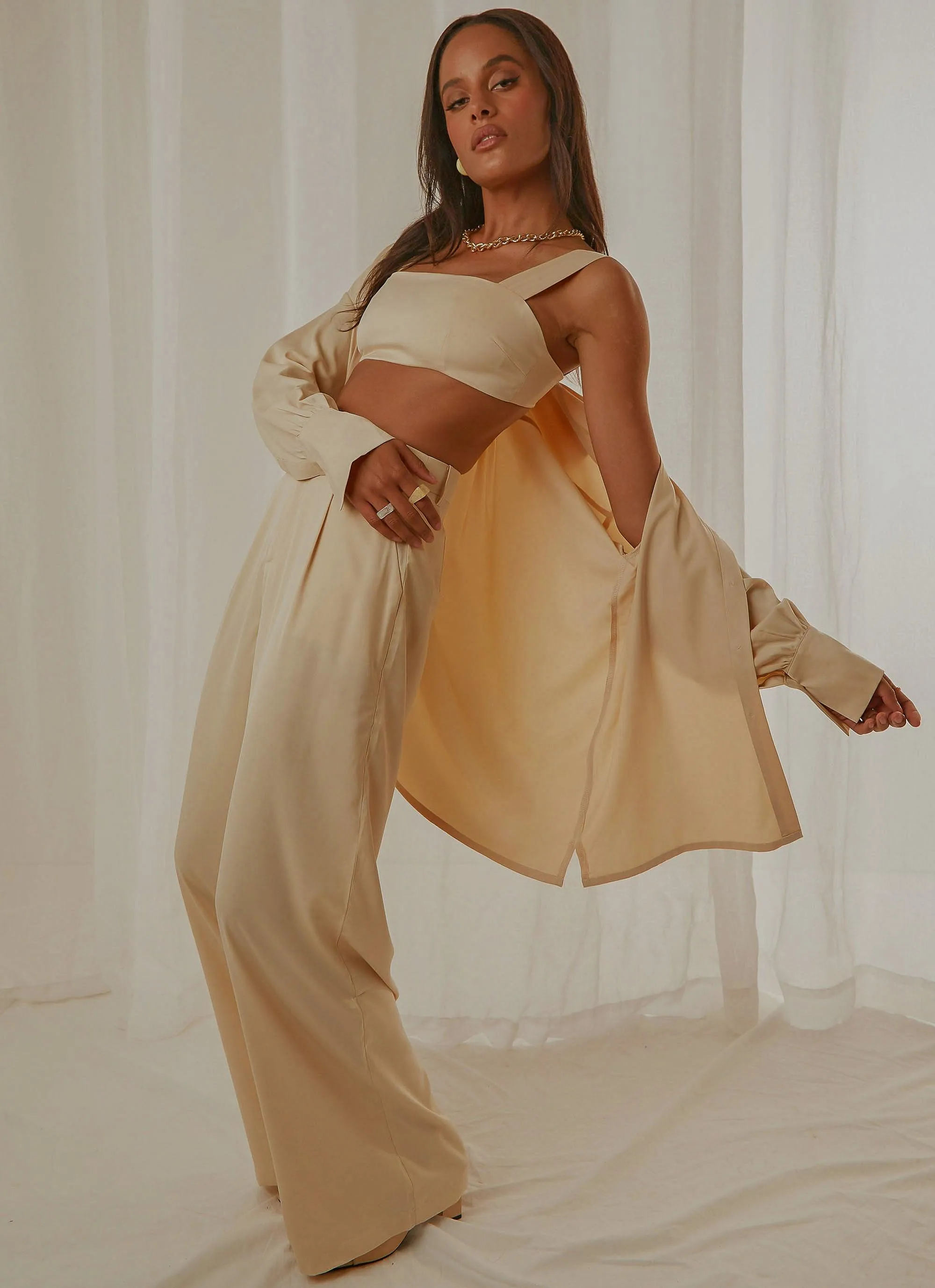 Monet Oversized Shirt - Ivory sold by Peppermayo product image thumbnail 2