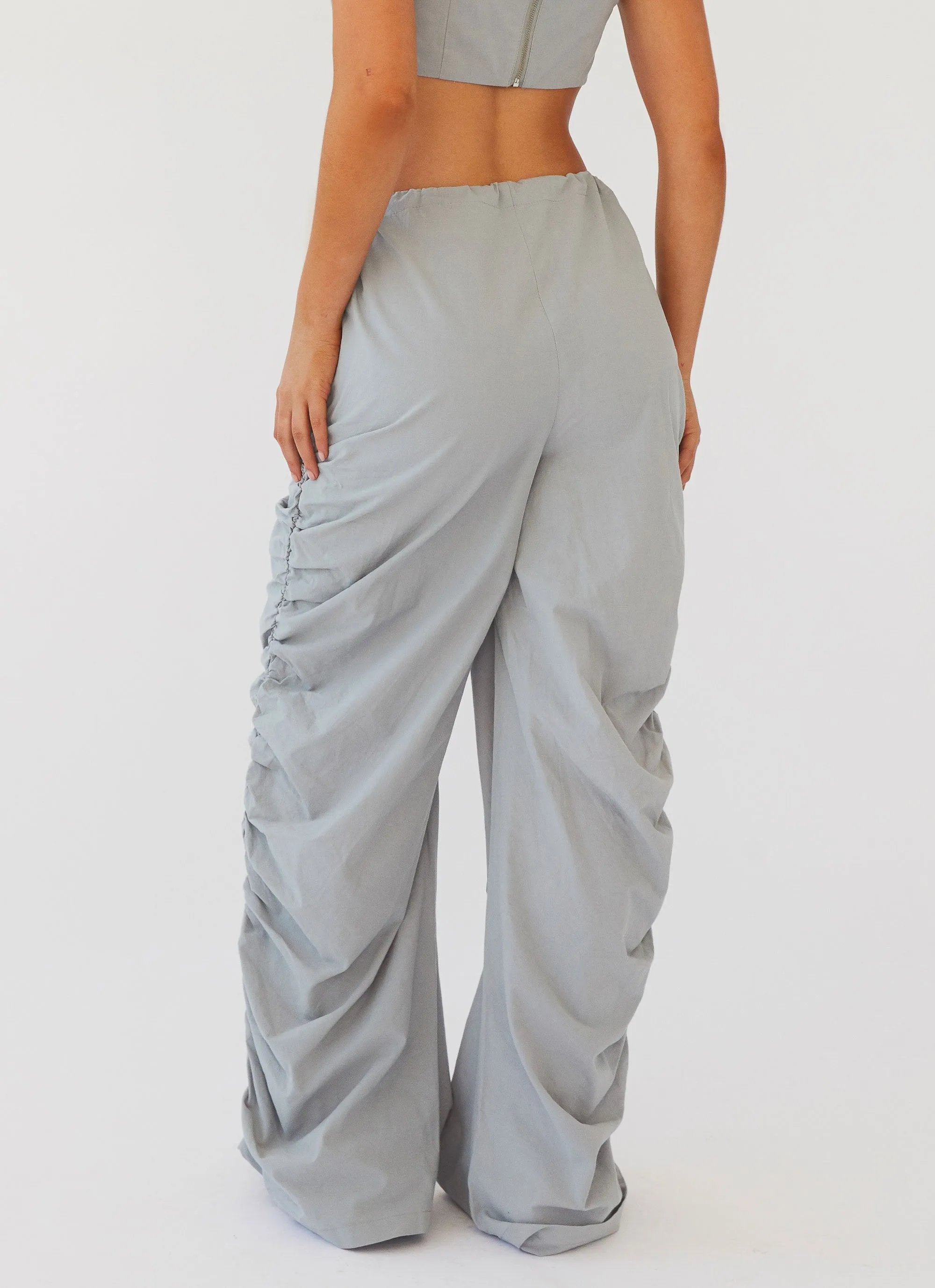 Fluorescent Nights Pants - Cement Blue sold by Peppermayo product image thumbnail 4