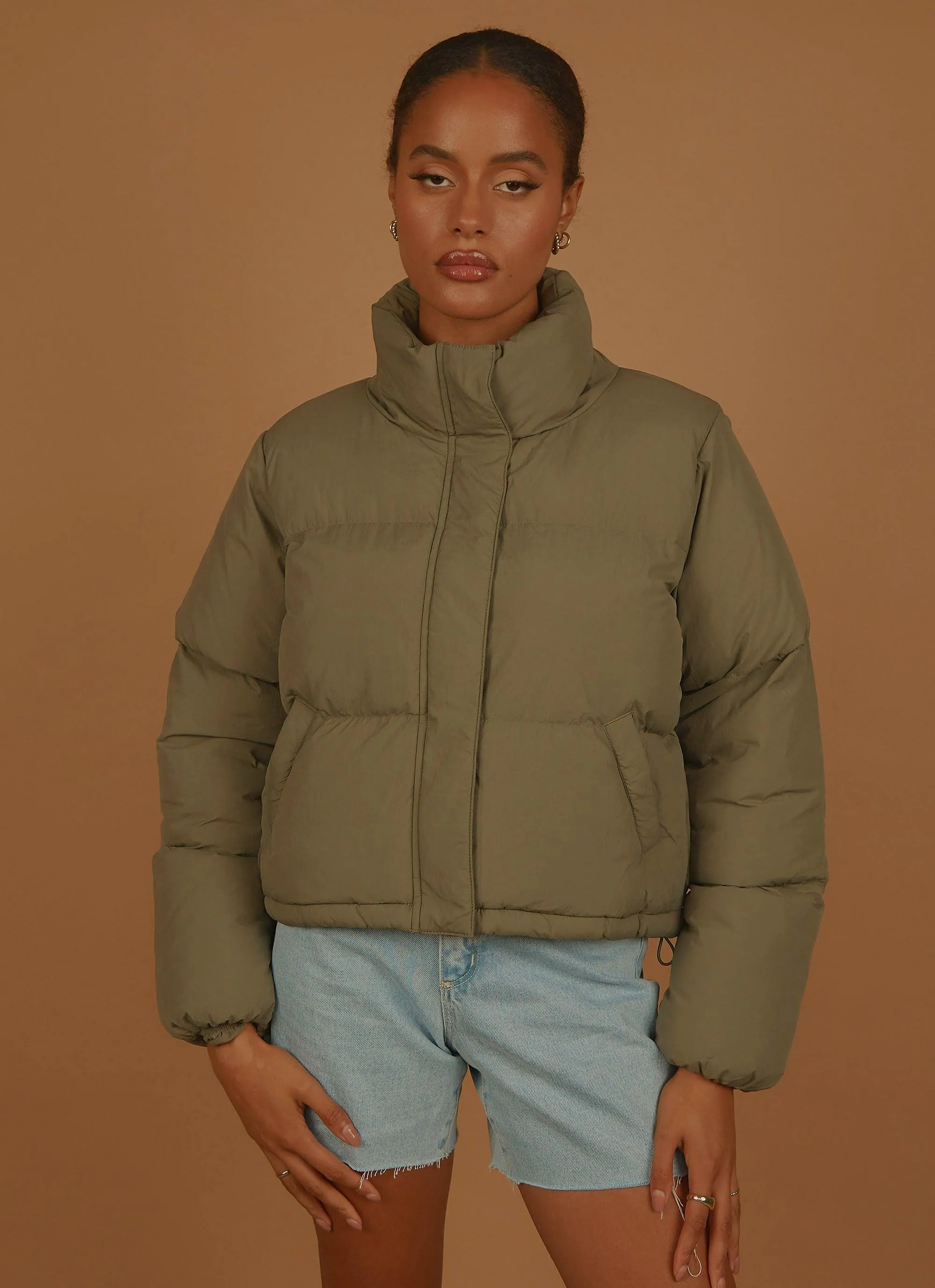 Topher Puffer Jacket - Willow sold by Peppermayo product image thumbnail 3