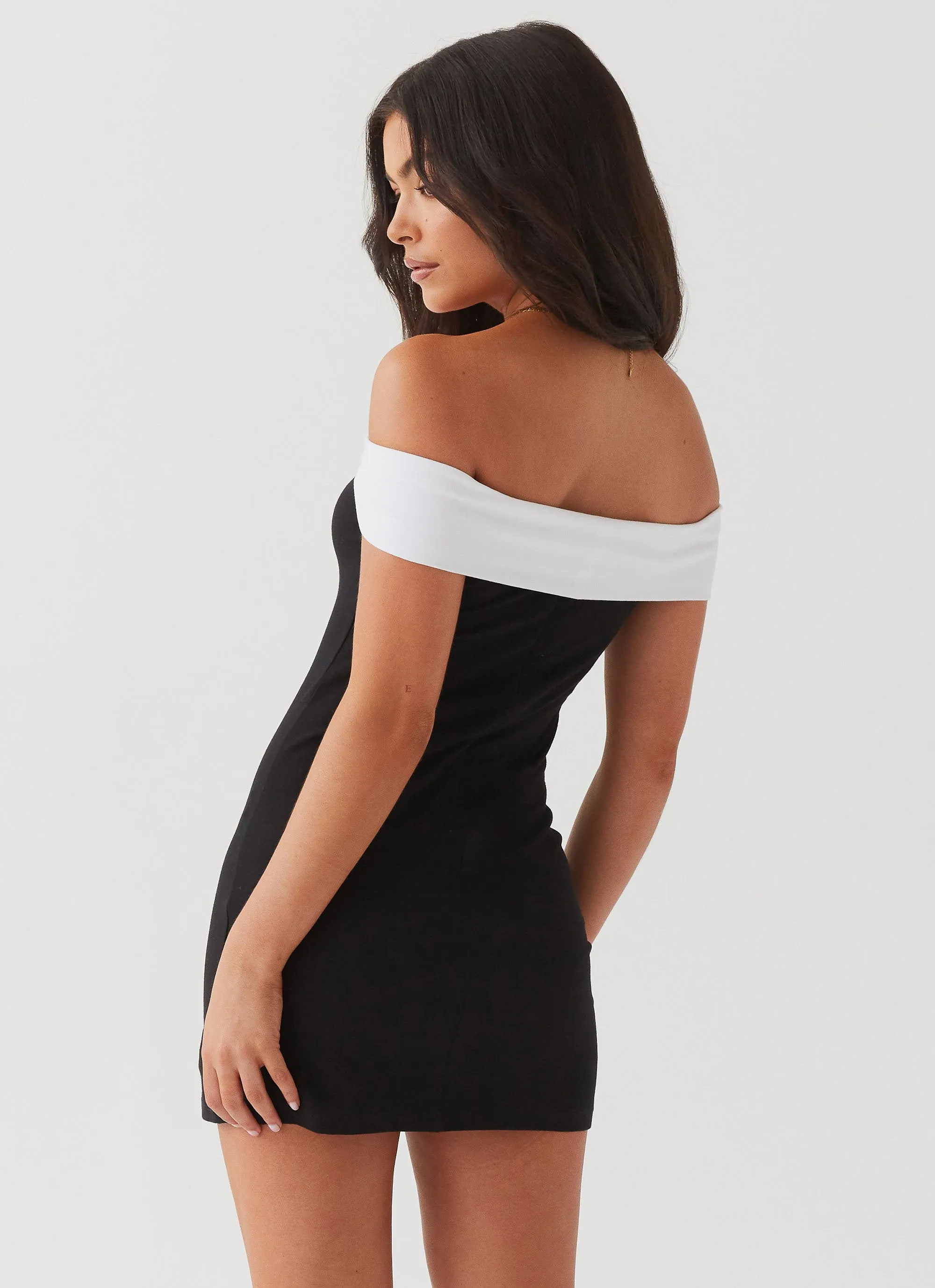 Diamonds and Pearls Mini Dress - Black sold by Peppermayo product image thumbnail 4