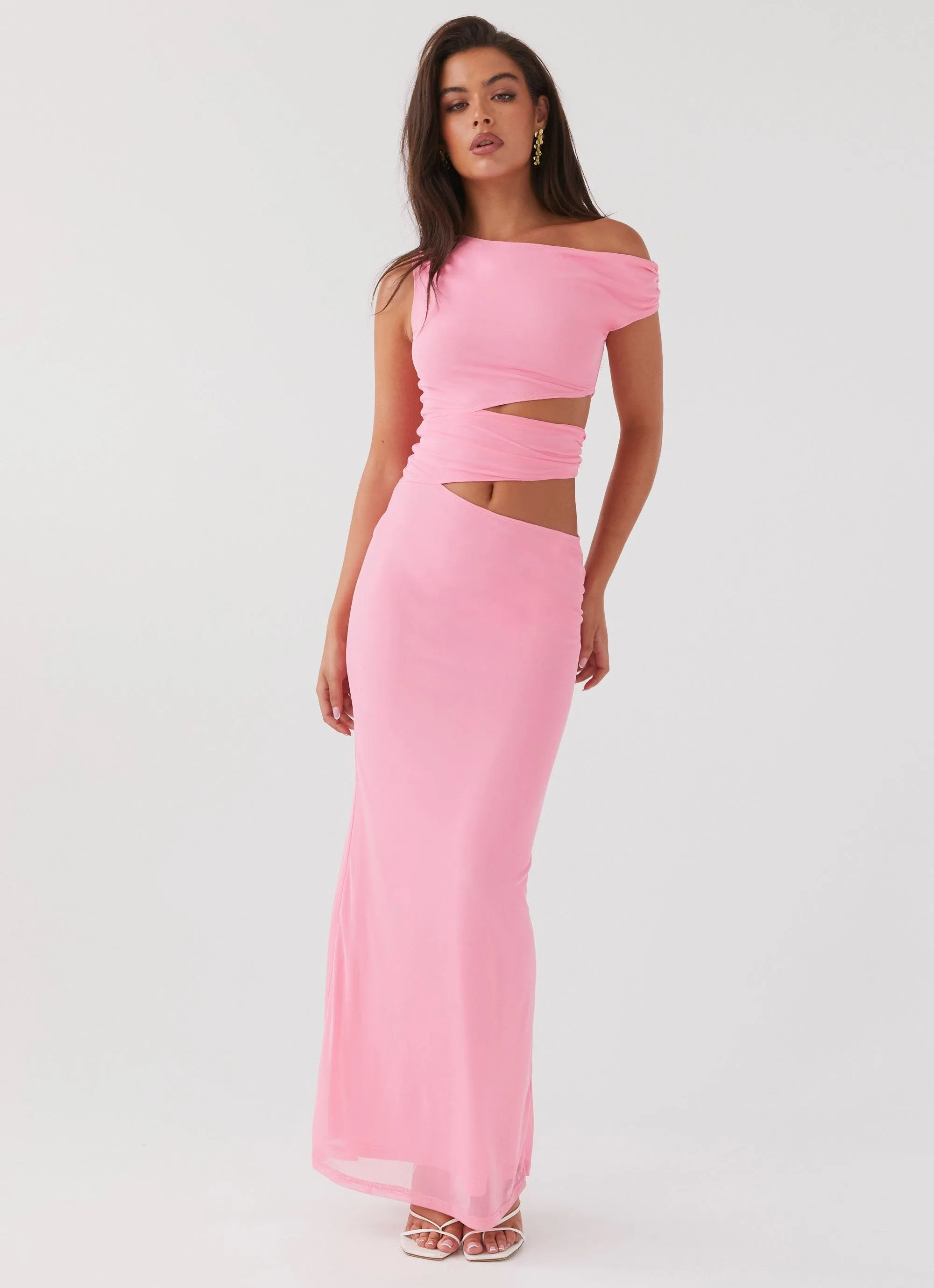 maxi dress knotted at bottom Black Front Tie Knot Maxi Dress – BLANK