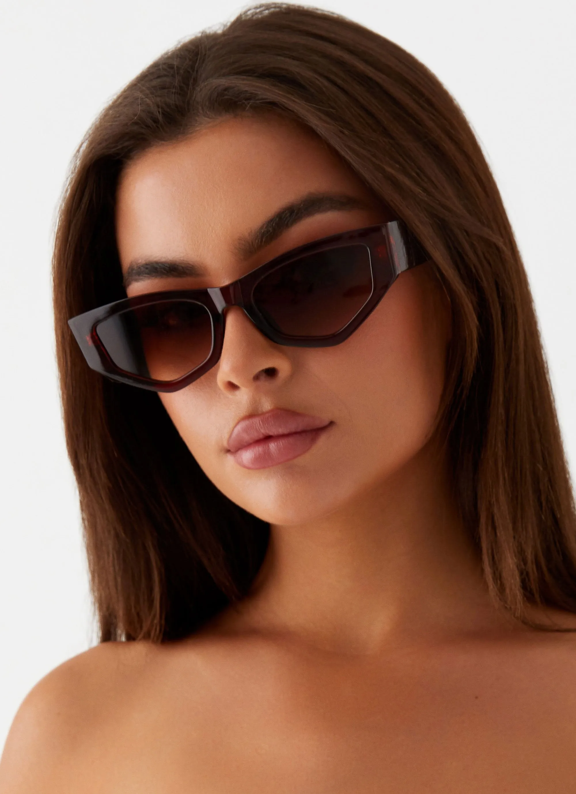 Kyia Sunglasses - Brown sold by Peppermayo product image thumbnail 3