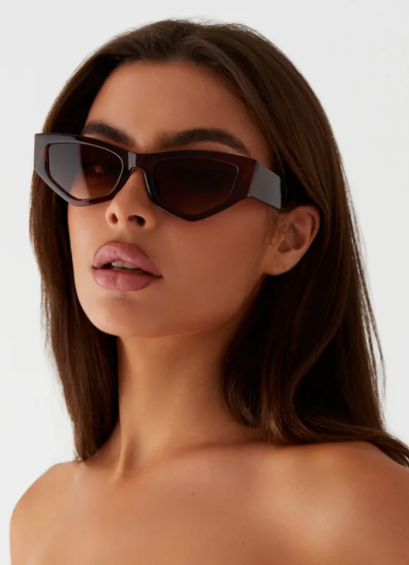 Kyia Sunglasses - Brown sold by Peppermayo