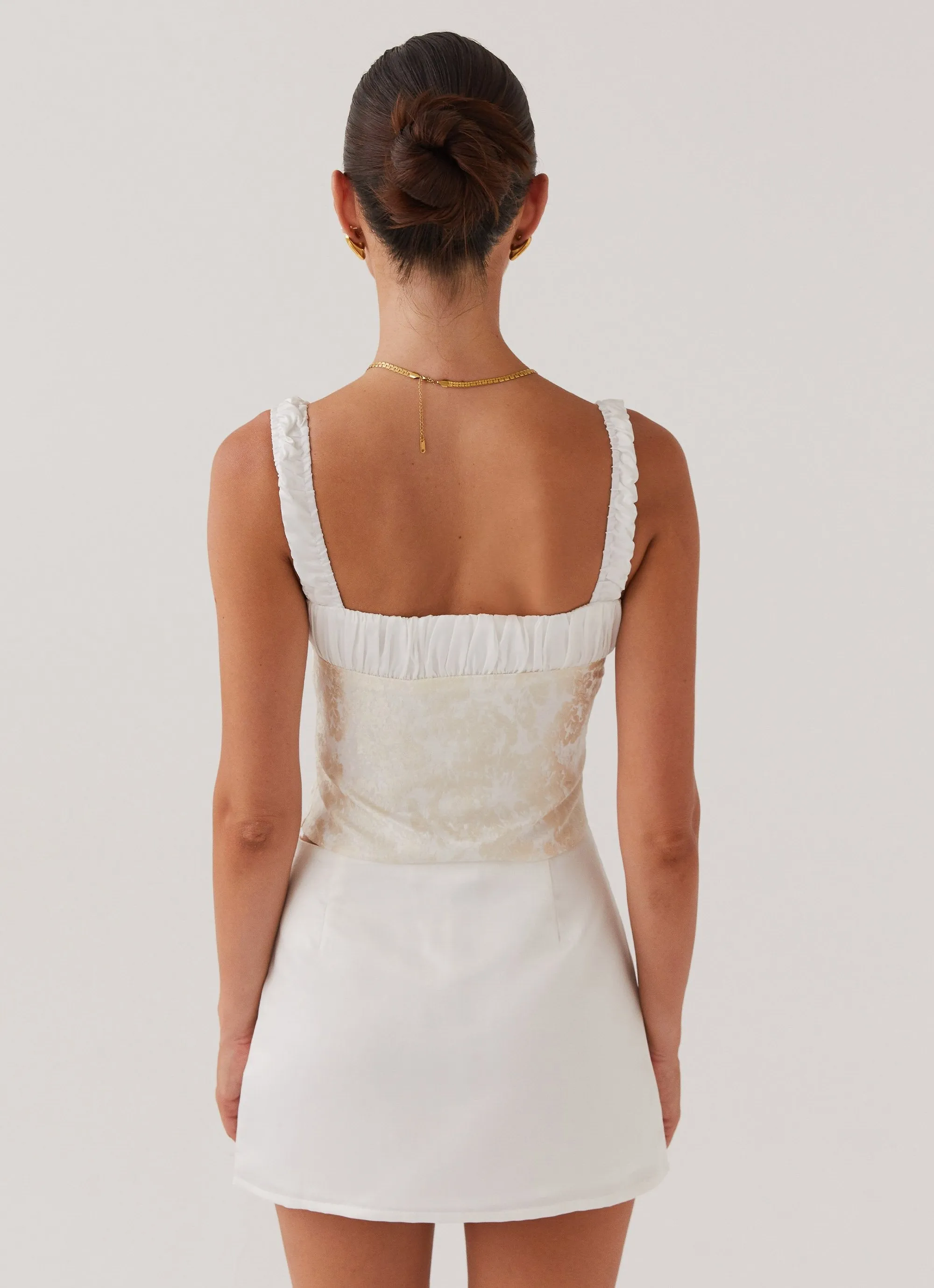 Ryder Bustier Top - Ivory Sky sold by Peppermayo product image thumbnail 5