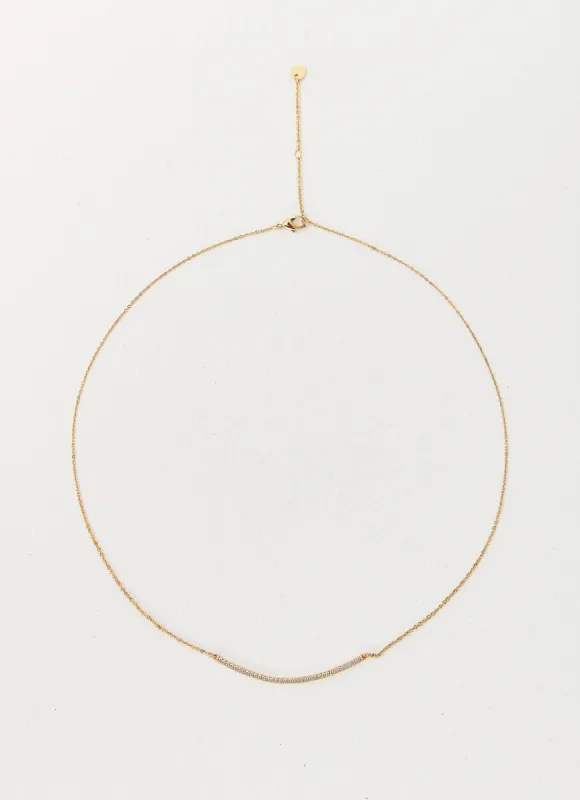 Sweet Harmony Pendant Necklace - Gold sold by Peppermayo