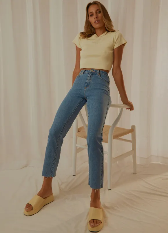A 94 High Slim Jean - Denise sold by Peppermayo