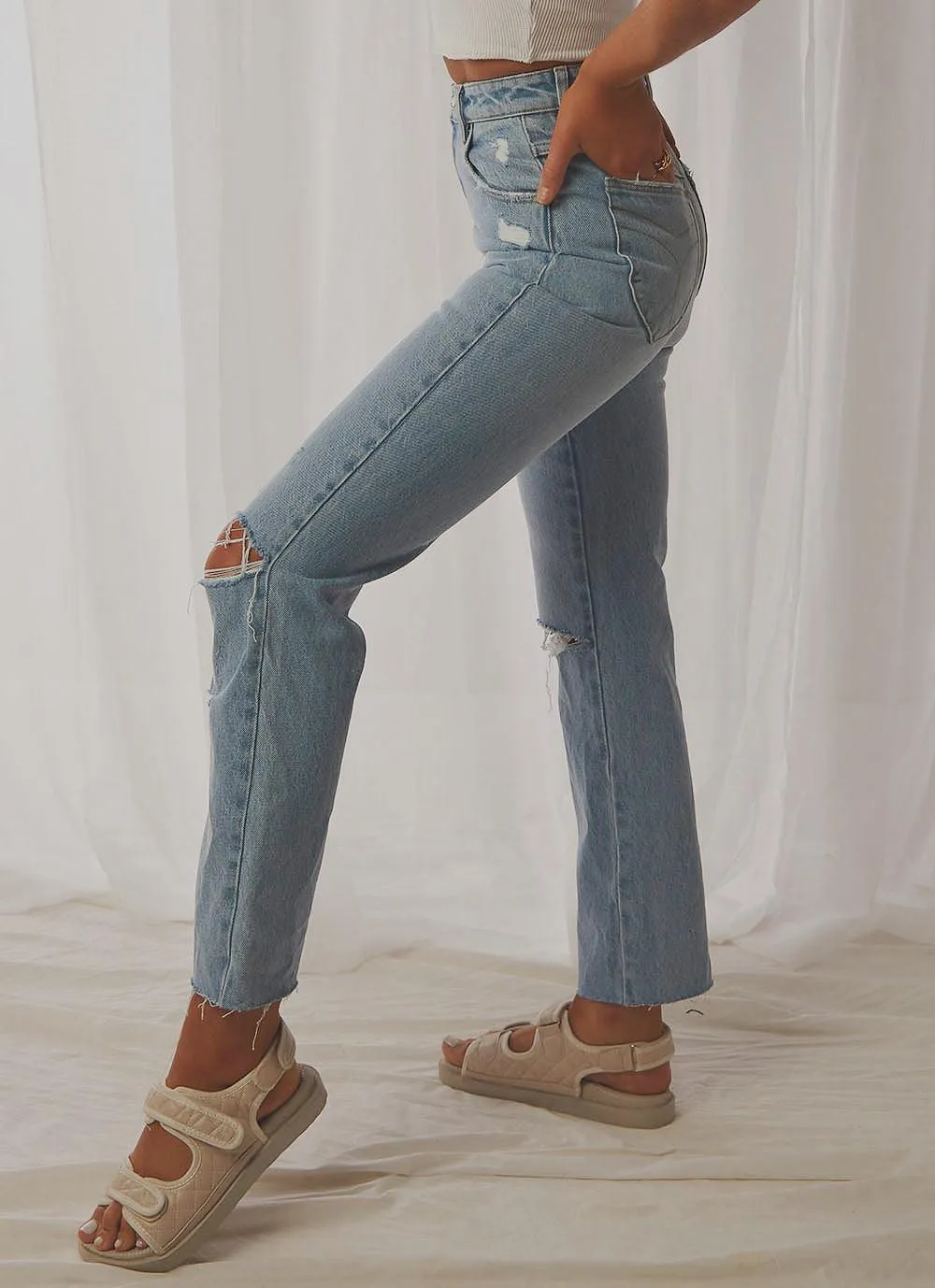 Original Straight Jeans - City Worn sold by Peppermayo product image thumbnail 5