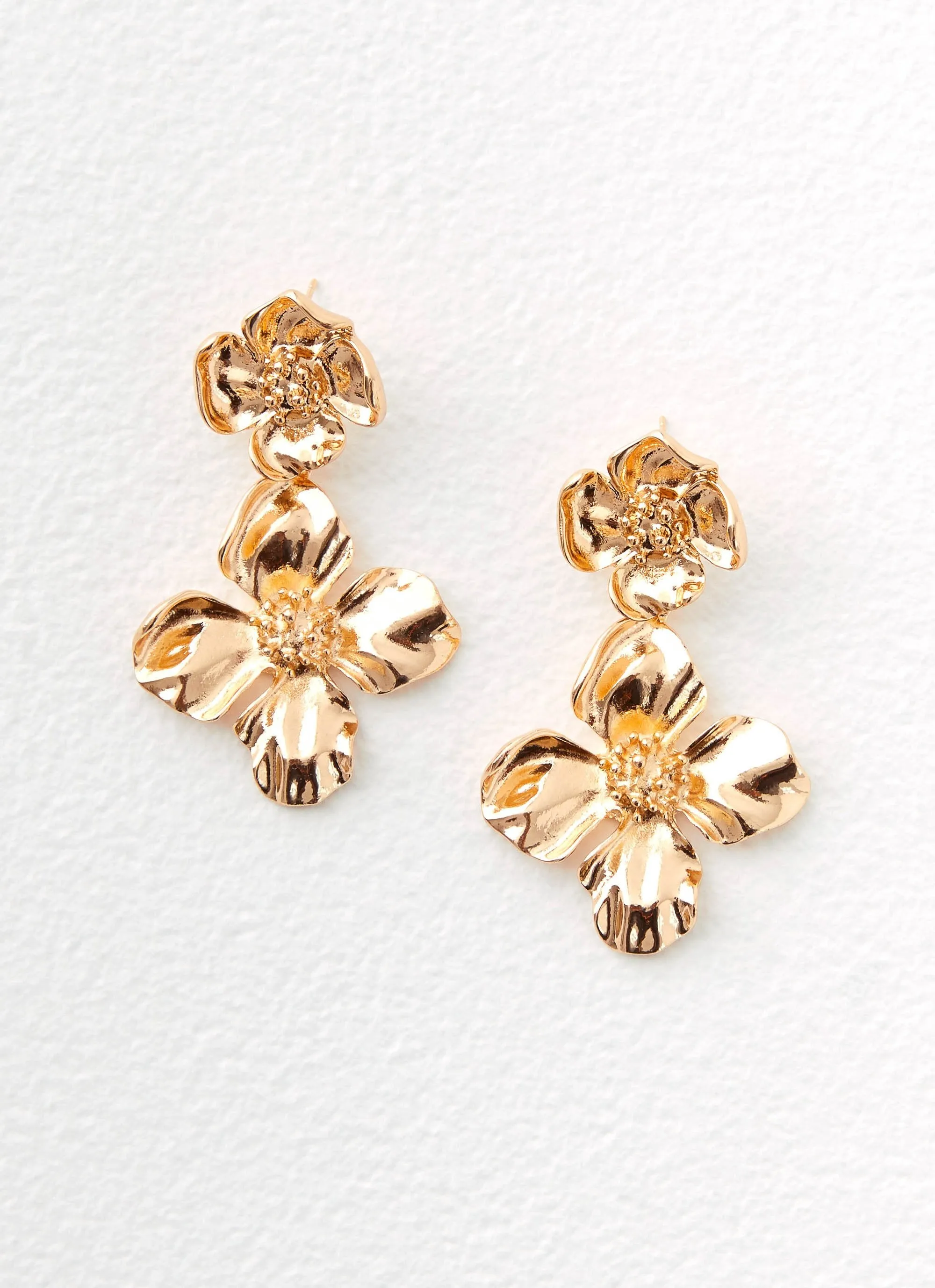 LaRosa Earrings - Gold sold by Peppermayo product image thumbnail 2