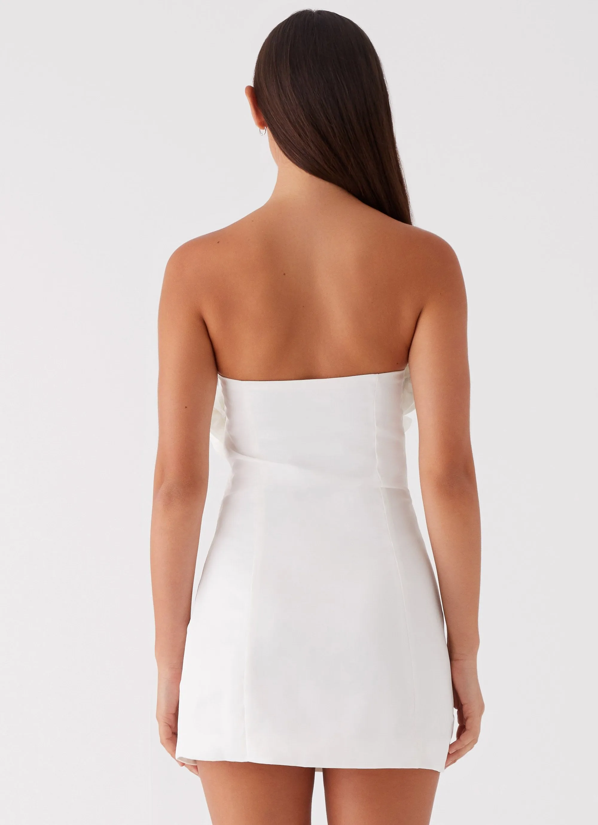 Bouquet Dream Mini Dress - White sold by Peppermayo product image thumbnail 5