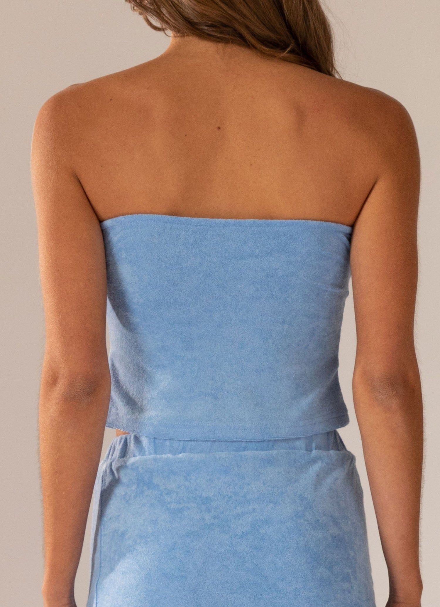 Salty Seas Terry Top - Ocean Blue sold by Peppermayo product image thumbnail 5