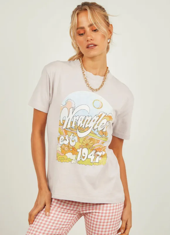 Dawnstorm Tee - Thistle sold by Peppermayo