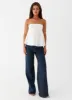 Cassie Tube Top - White sold by Peppermayo