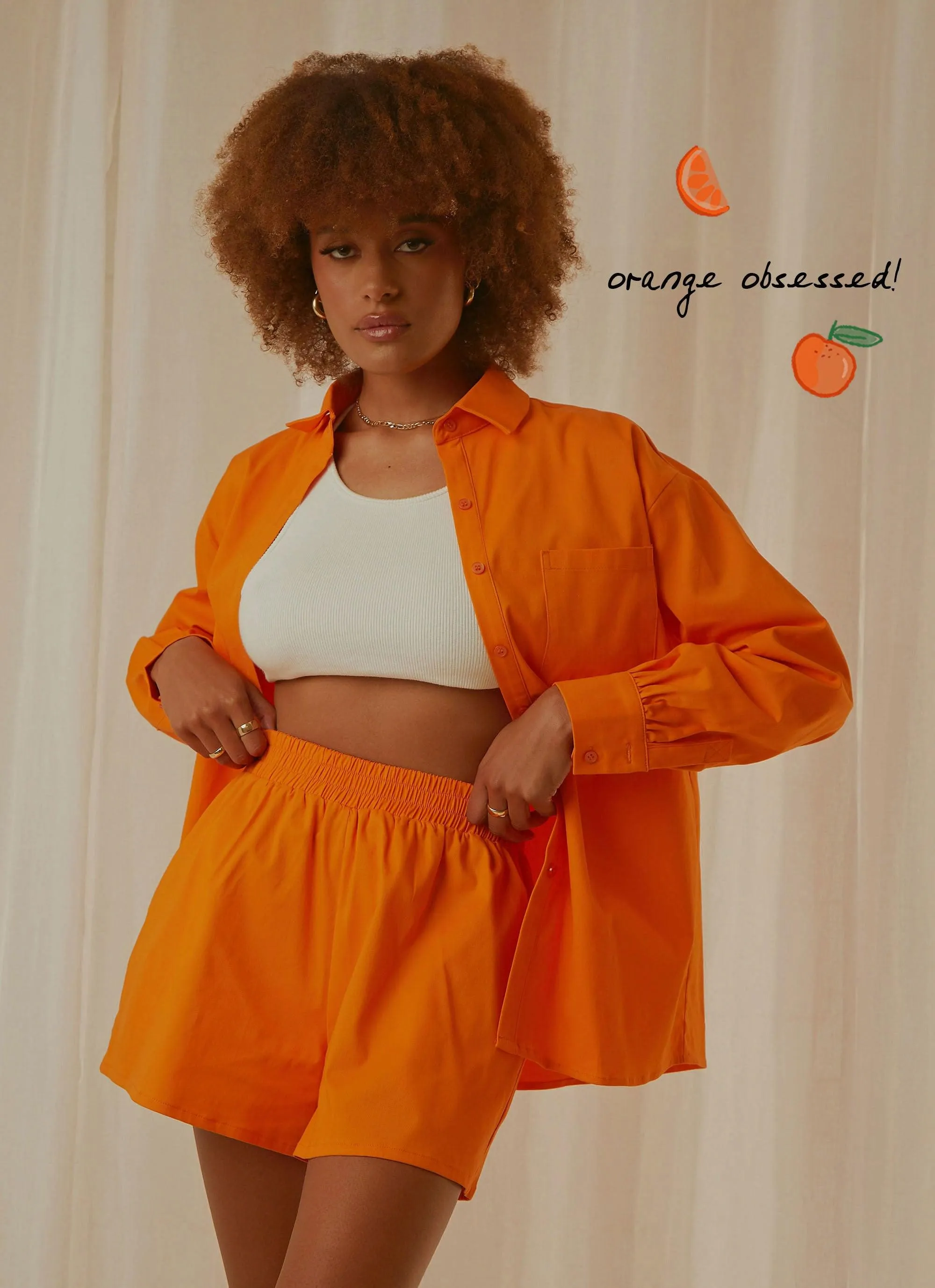 Daydreams Shirt - Tangerine sold by Peppermayo product image thumbnail 5