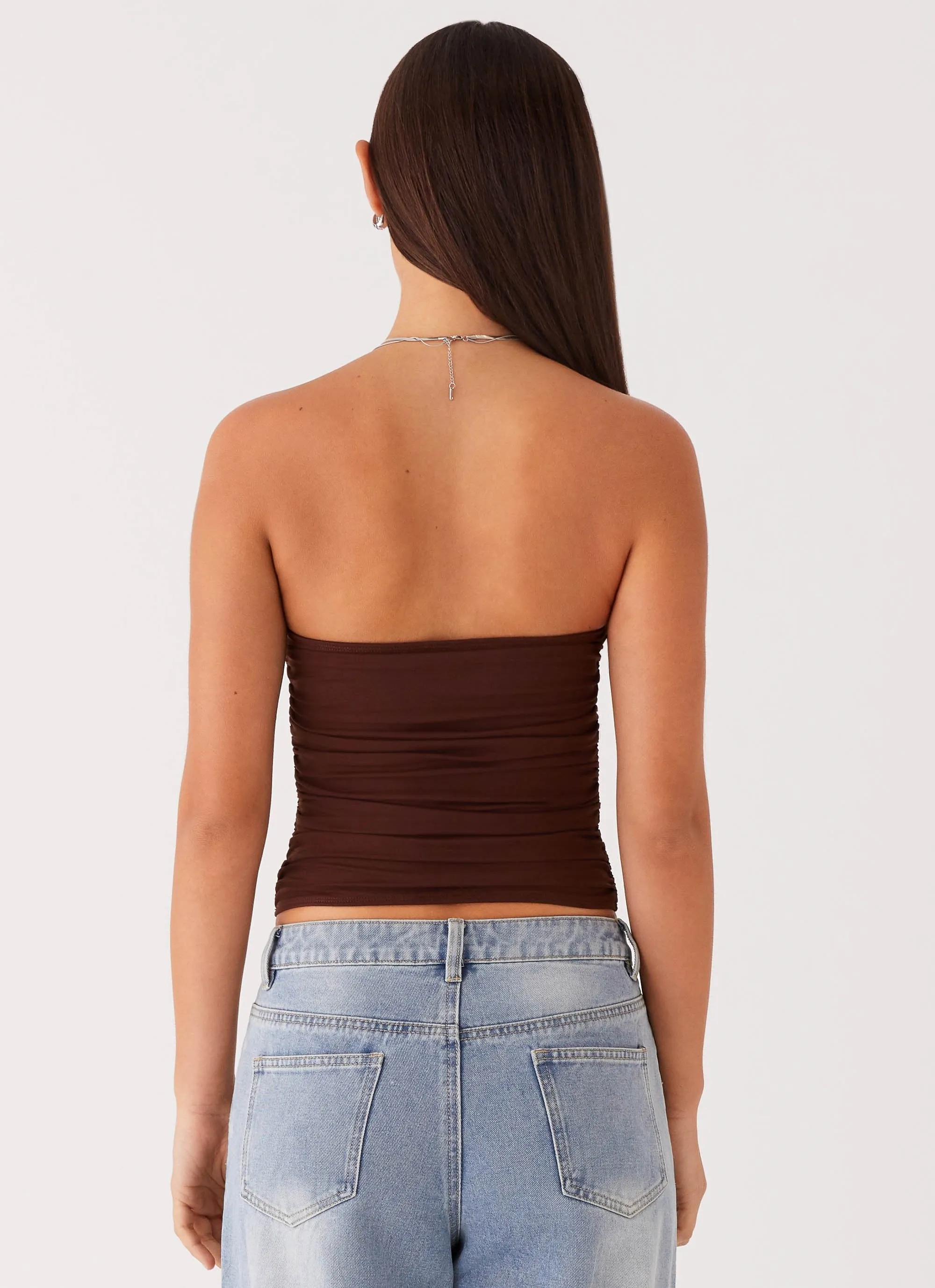 Rudy Tube Top - Brown sold by Peppermayo product image thumbnail 5