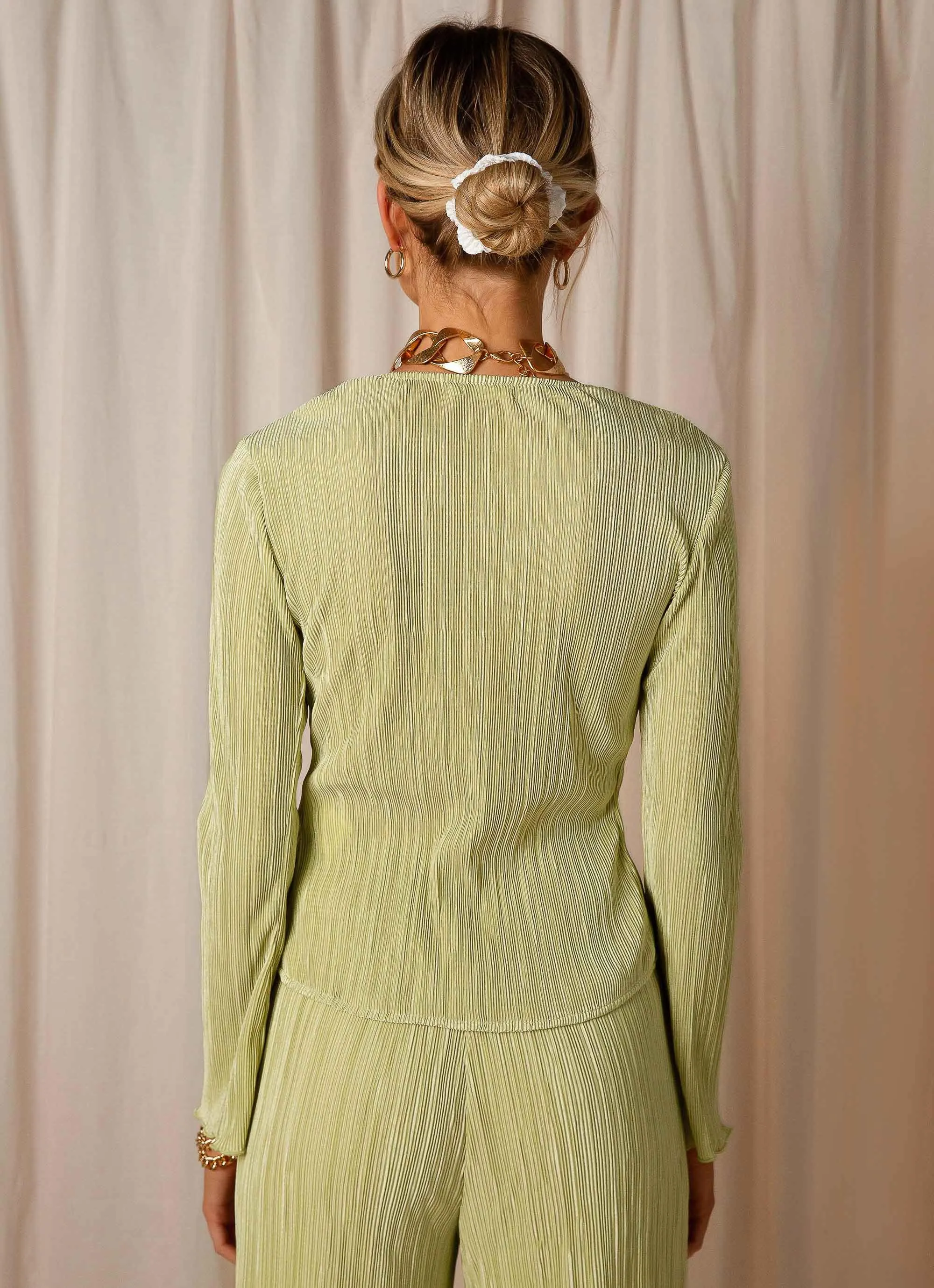 Barcelona Nights Tie Top - Sage sold by Peppermayo product image thumbnail 4