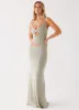 Jocelyn Maxi Dress - Sage sold by Peppermayo